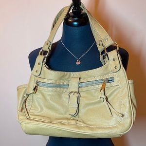 Gently used Carmel colored handbag